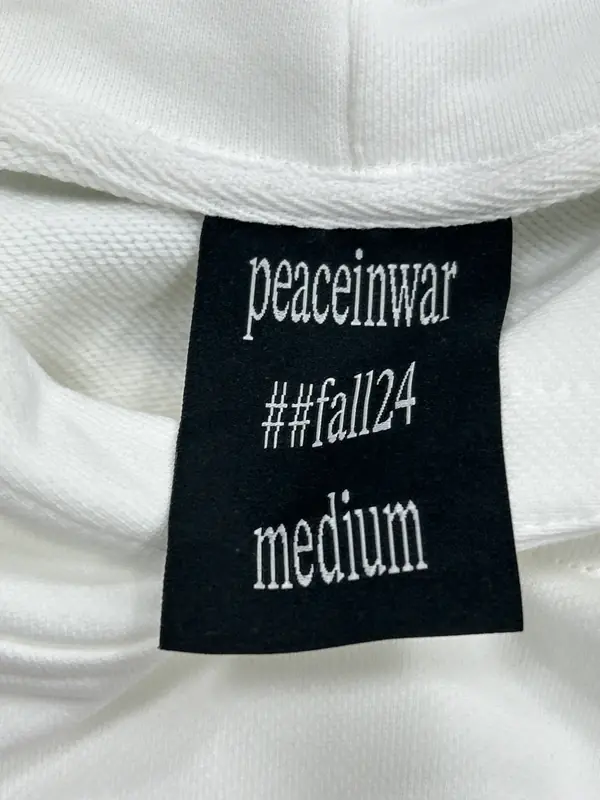 Peaceinwar World Peace Hoodie (Cotton) QC photo 13