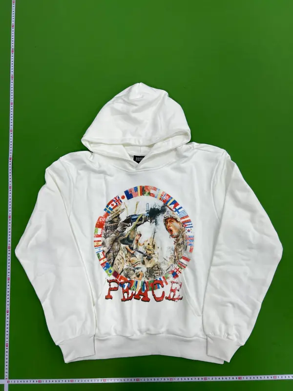 Peaceinwar World Peace Hoodie (Cotton) QC photo 14