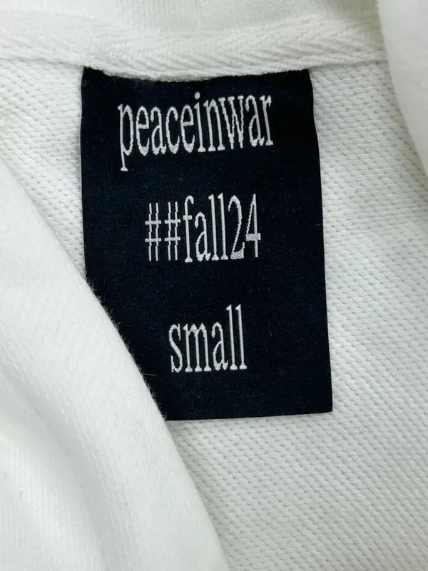 Peaceinwar World Peace Hoodie (Cotton) QC photo 18
