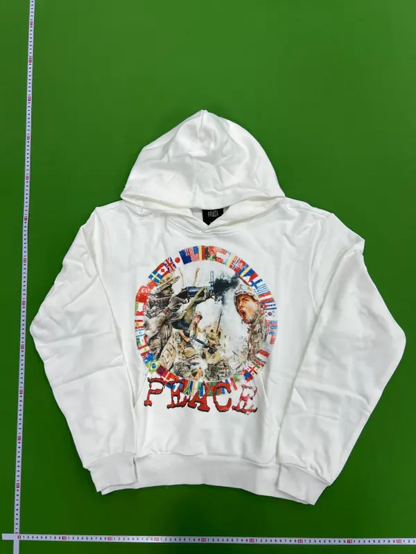 Peaceinwar World Peace Hoodie (Cotton) QC photo 19