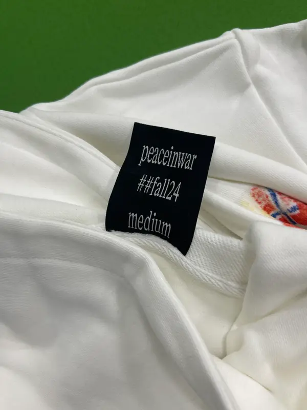 Peaceinwar World Peace Hoodie (Cotton) QC photo 3