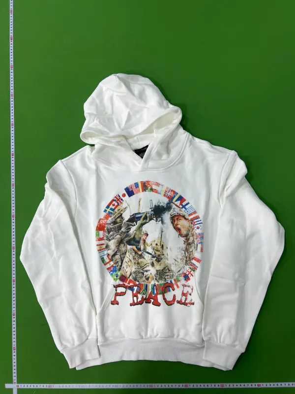 Peaceinwar World Peace Hoodie (Cotton) QC photo 7