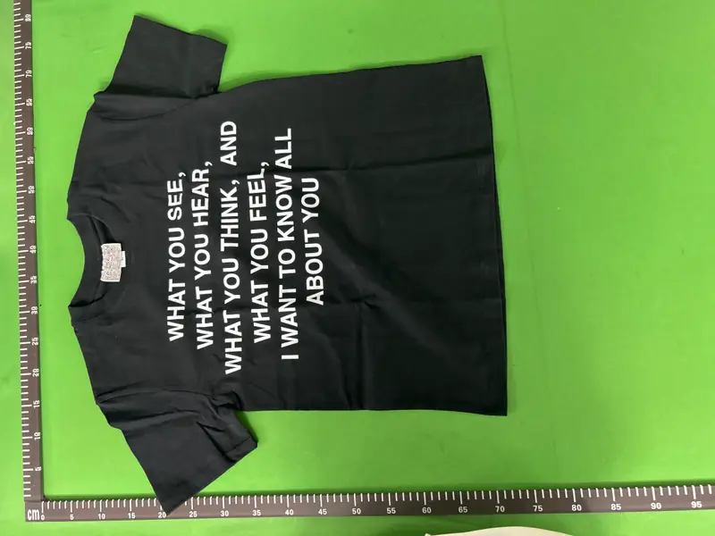 Comme des Garcons x Junya Watanabe SS02 Poem Tee QC photo 11