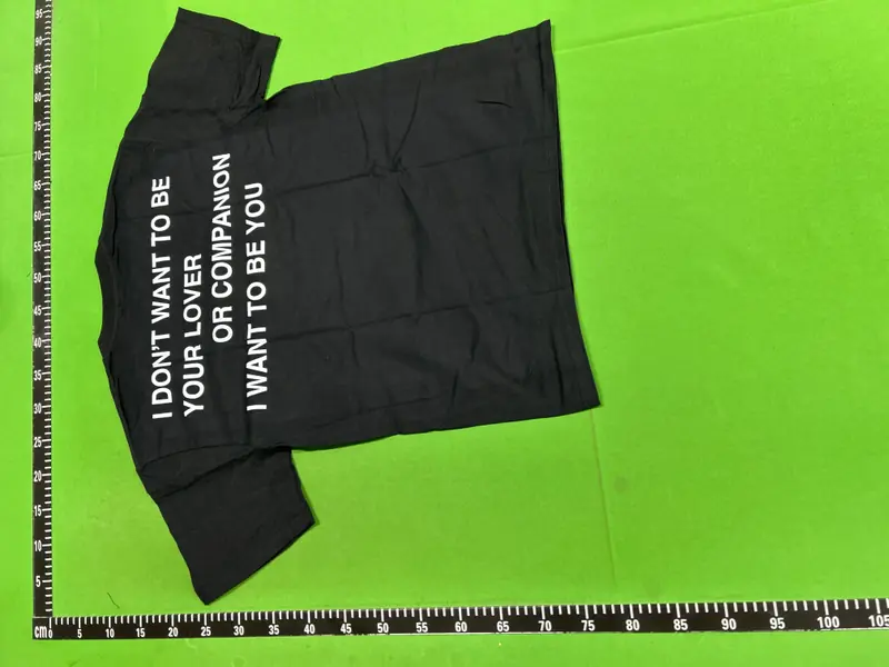 Comme des Garcons x Junya Watanabe SS02 Poem Tee QC photo 3