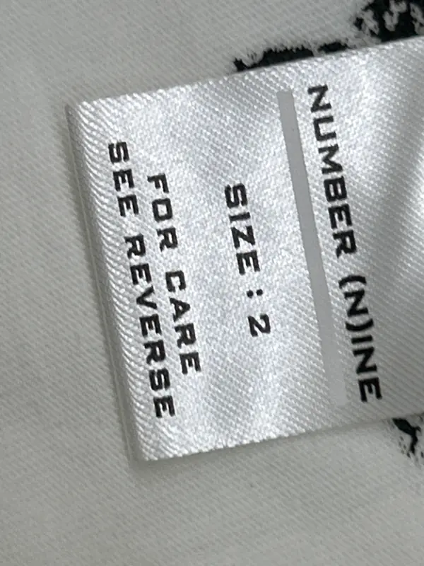 Number Nine 02ss Hipster Shirt QC photo 15