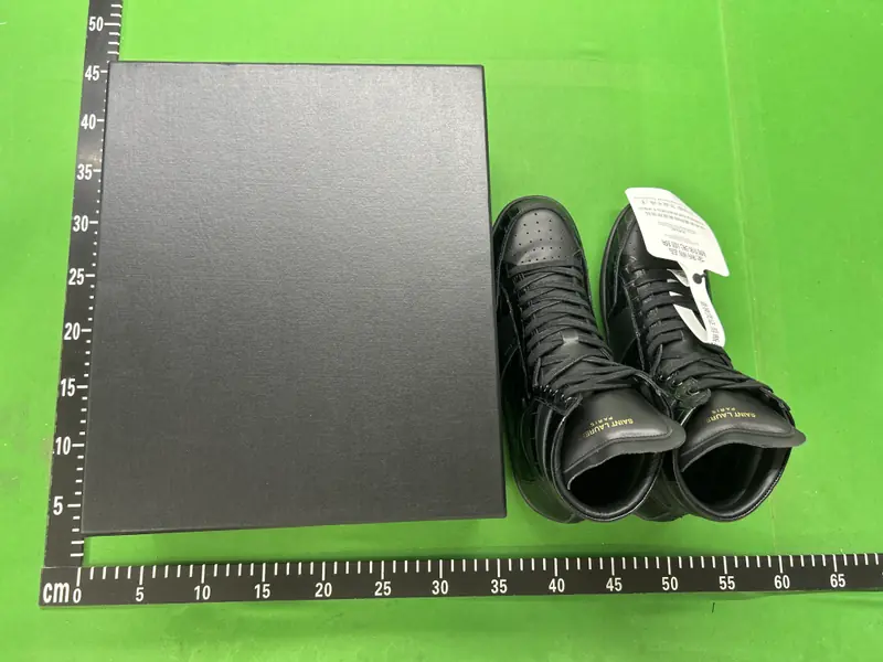 Saint Laurent Crocodile Leather High Top Sneaker QC photo 10