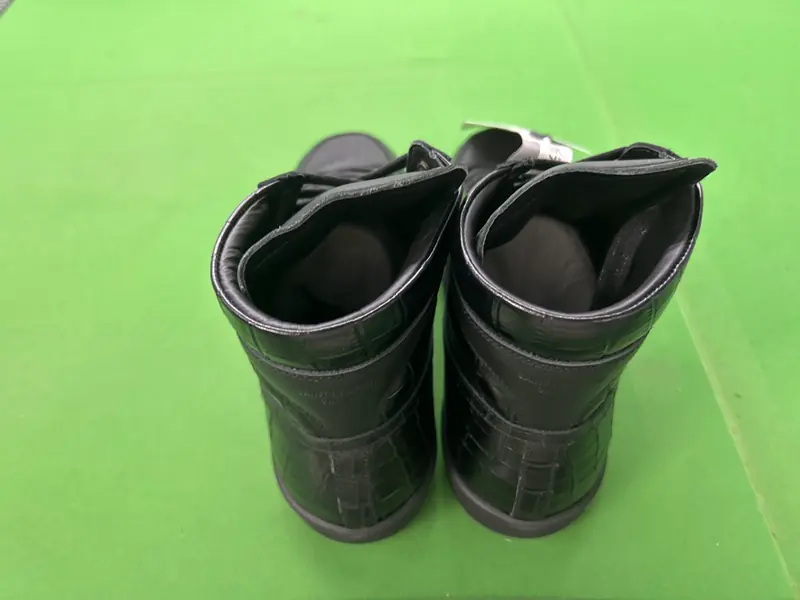 Saint Laurent Crocodile Leather High Top Sneaker QC photo 11