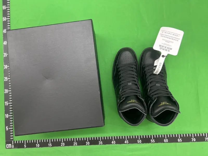 Saint Laurent Crocodile Leather High Top Sneaker QC photo 18