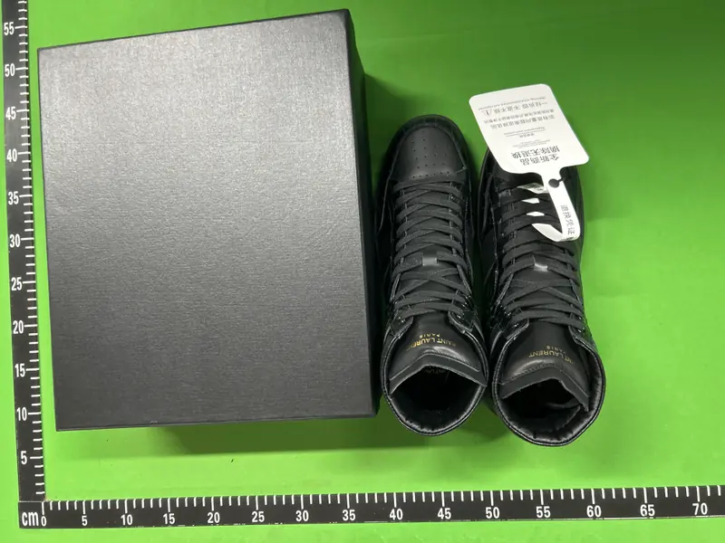 Saint Laurent Crocodile Leather High Top Sneaker QC photo 2