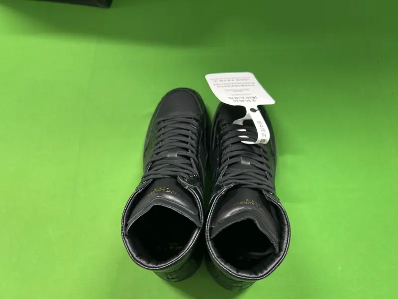 Saint Laurent Crocodile Leather High Top Sneaker QC photo 3