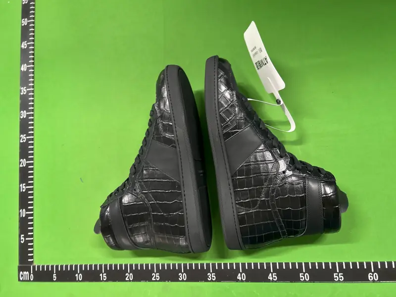 Saint Laurent Crocodile Leather High Top Sneaker QC photo 4