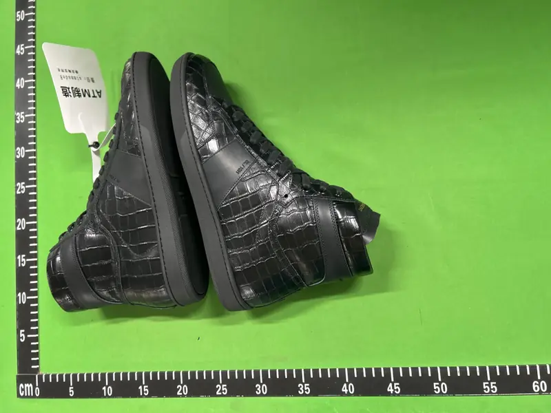 Saint Laurent Crocodile Leather High Top Sneaker QC photo 5