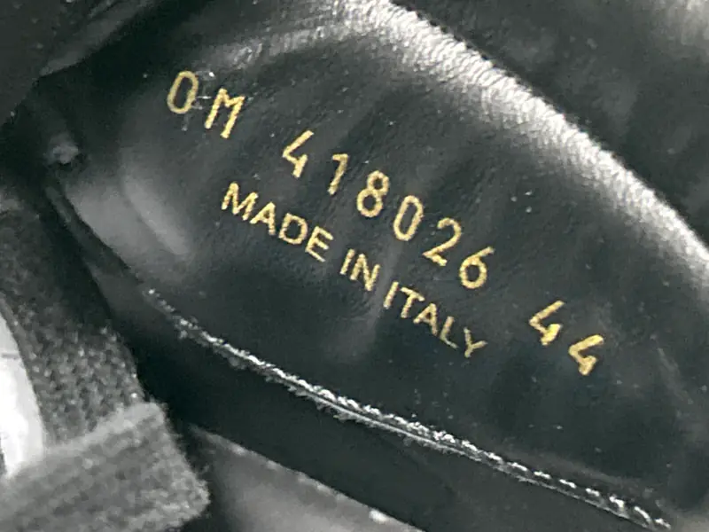 Saint Laurent Crocodile Leather High Top Sneaker QC photo 7