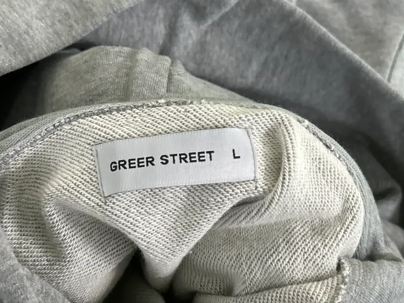 Greerstreet Vest Hoodie (Light Grey) QC photo 10