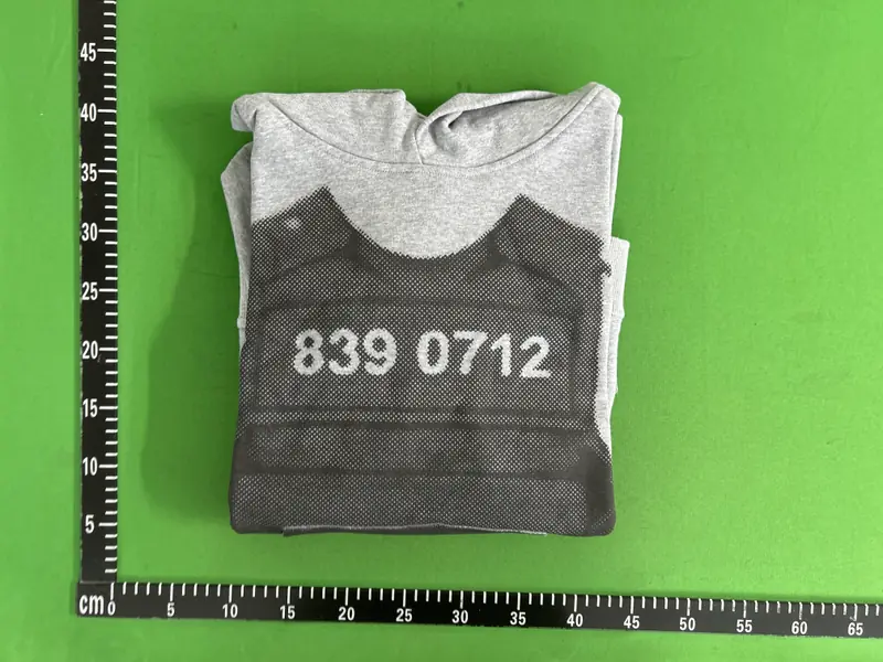 Greerstreet Vest Hoodie (Light Grey) QC photo 11