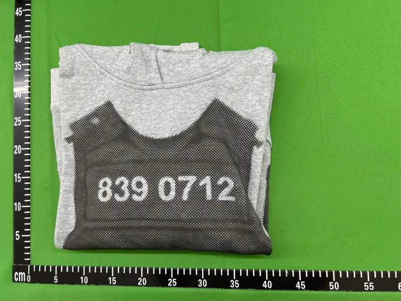 Greerstreet Vest Hoodie (Light Grey) QC photo 15