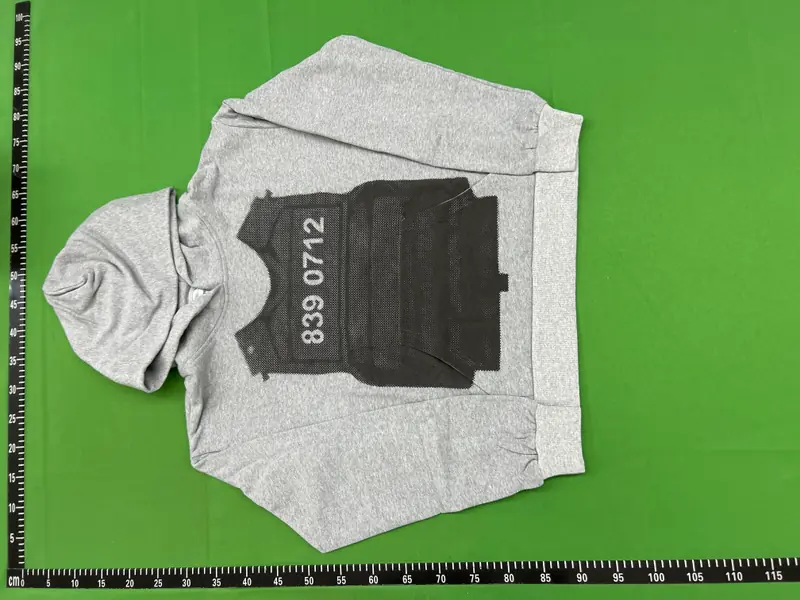 Greerstreet Vest Hoodie (Light Grey) QC photo 17