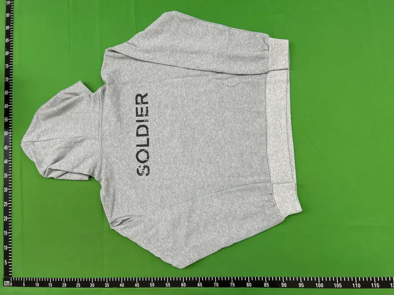 Greerstreet Vest Hoodie (Light Grey) QC photo 18