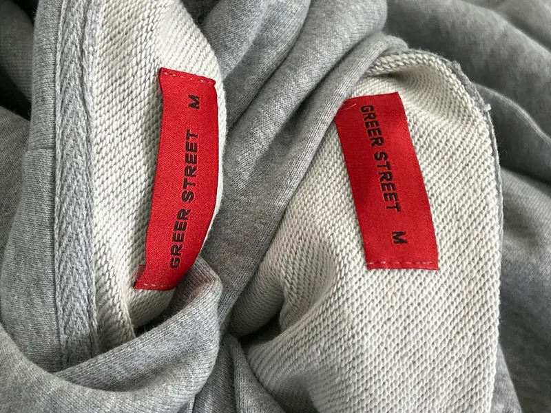 Greerstreet Vest Hoodie (Light Grey) QC photo 4