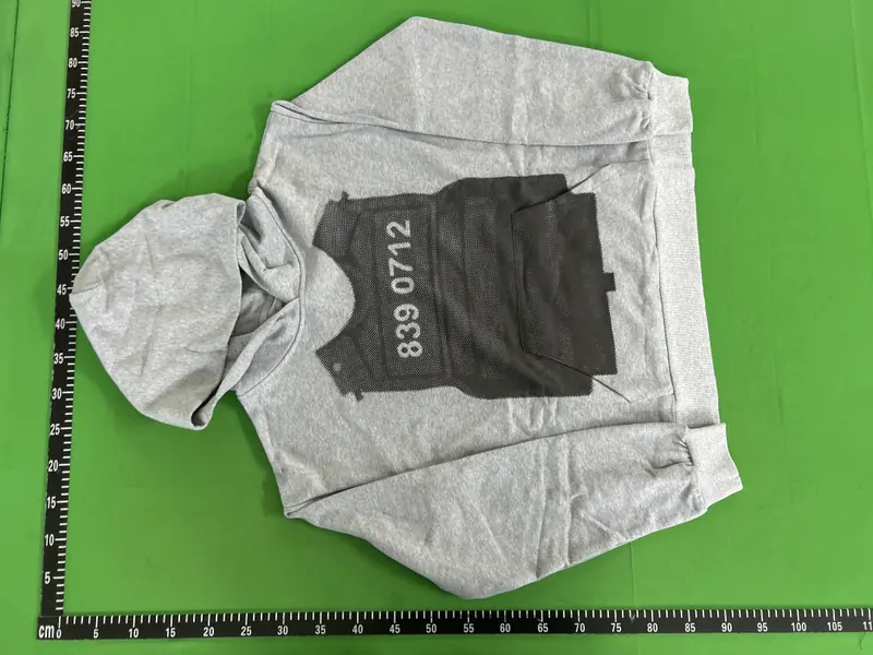 Greerstreet Vest Hoodie (Light Grey) QC photo 7