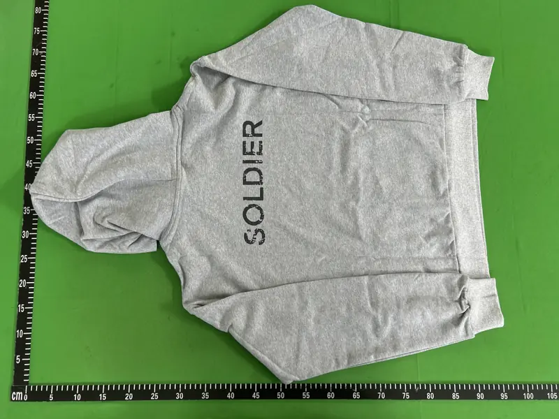 Greerstreet Vest Hoodie (Light Grey) QC photo 8