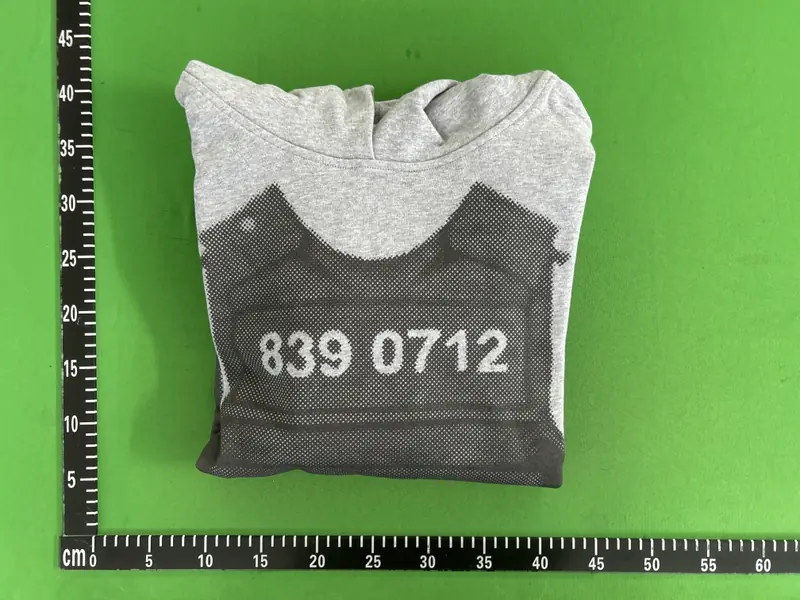 Greerstreet Vest Hoodie (Light Grey) QC photo 9