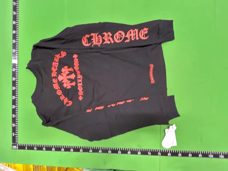 Blue Chrome Hearts Longsleeve QC photo 11