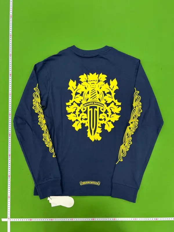 Blue Chrome Hearts Longsleeve QC photo 6