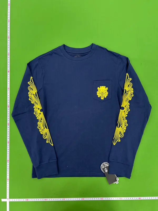 Blue Chrome Hearts Longsleeve QC photo 7