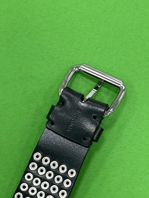 Vetements Studded Spellout Belt QC photo 14