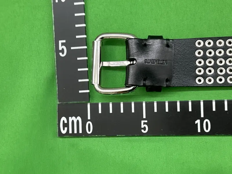 Vetements Studded Spellout Belt QC photo 2