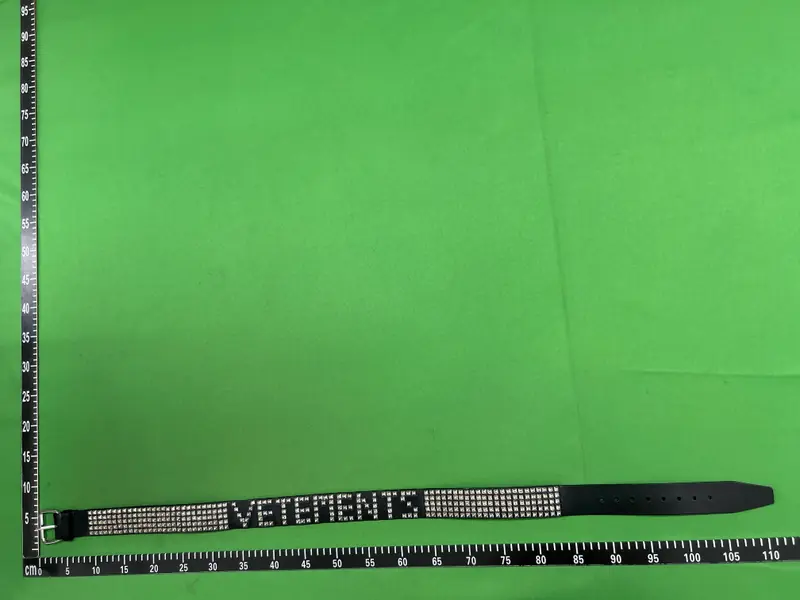 Vetements Studded Spellout Belt QC photo 8