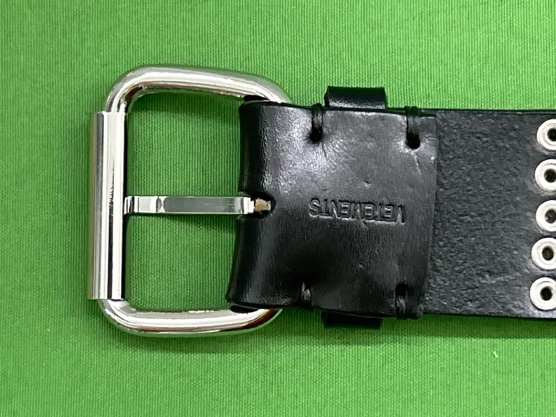 Vetements Studded Spellout Belt QC photo 9