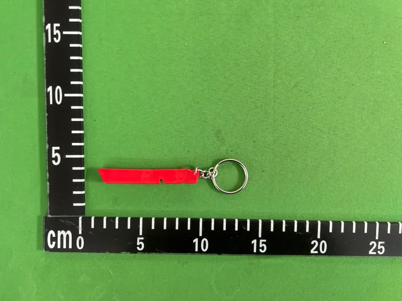 Supreme Bevel Logo KeyChain QC photo 12