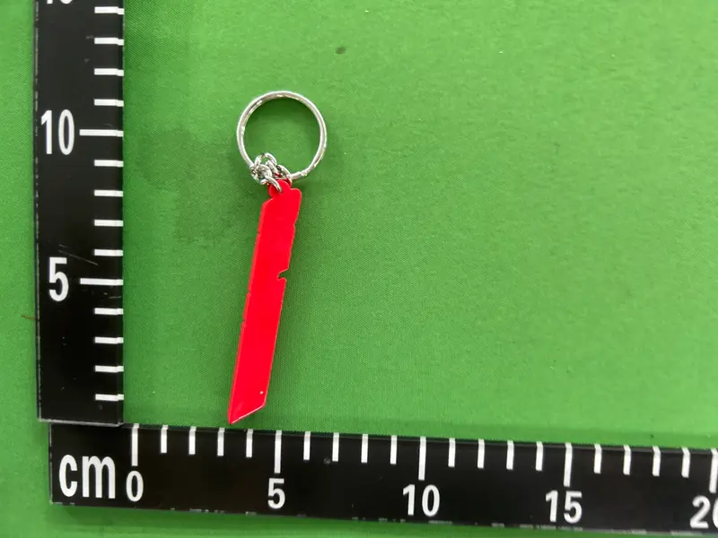 Supreme Bevel Logo KeyChain QC photo 14