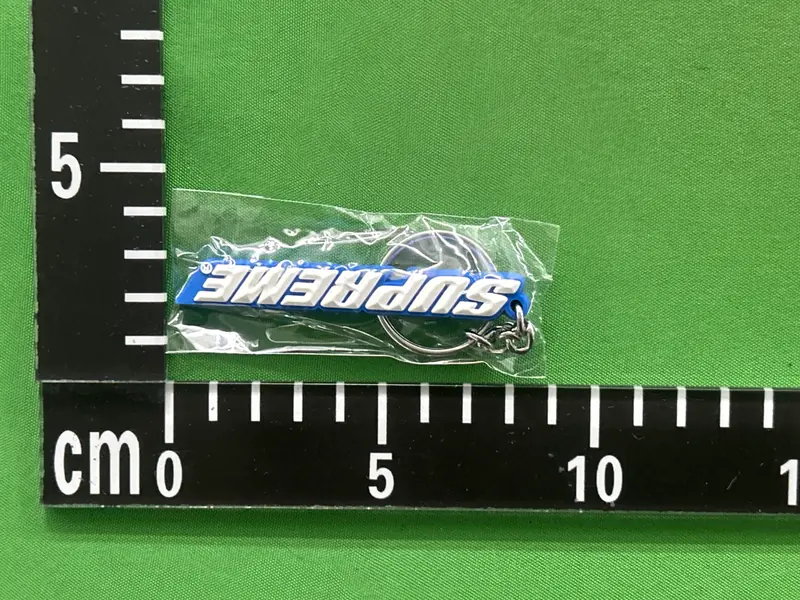Supreme Bevel Logo KeyChain QC photo 15