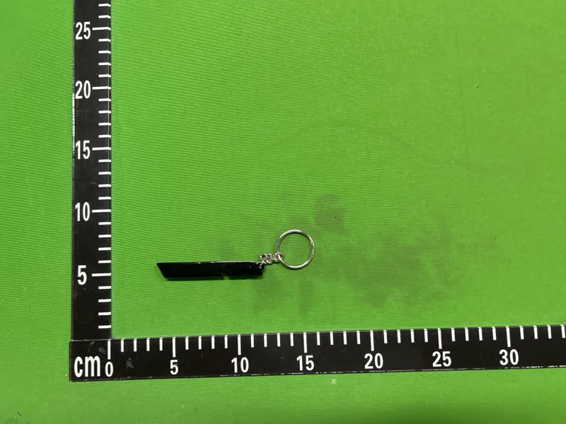 Supreme Bevel Logo KeyChain QC photo 20