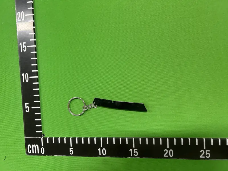 Supreme Bevel Logo KeyChain QC photo 7