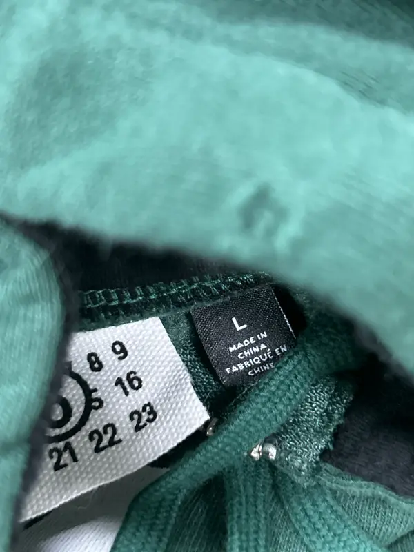 Maison Margiela x Supreme Hoodie (Black) QC photo 12