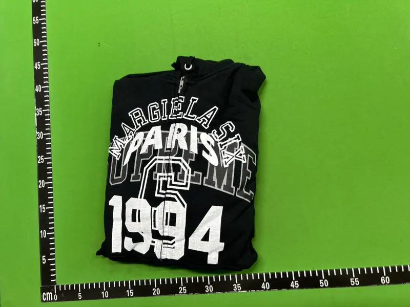 Maison Margiela x Supreme Hoodie (Black) QC photo 4