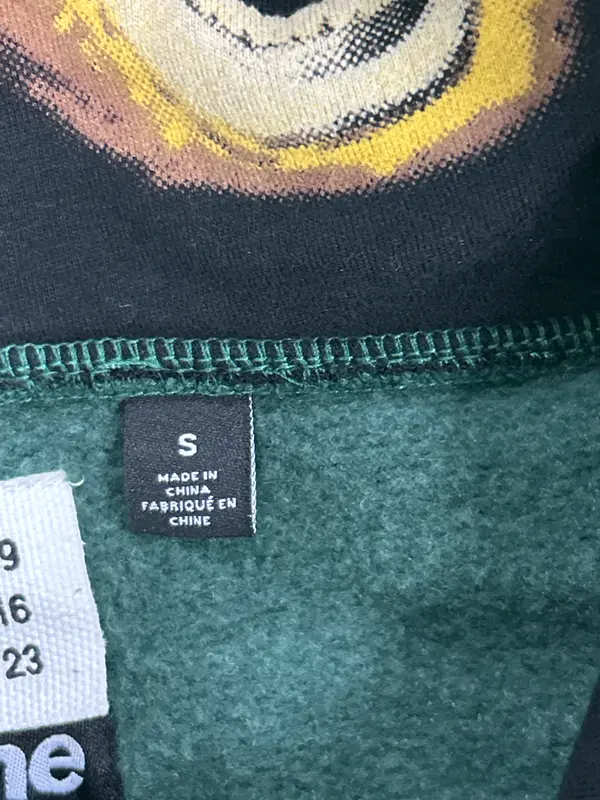 Maison Margiela x Supreme Hoodie (Black) QC photo 8