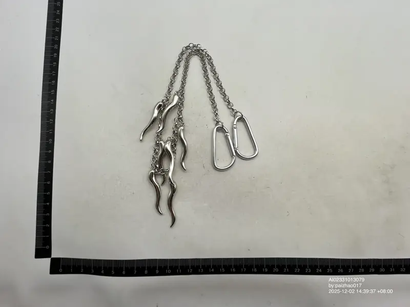 Metal Tooth Necklace QC photo 10