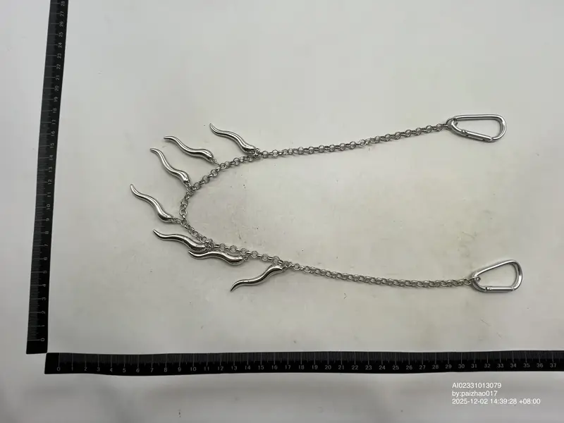 Metal Tooth Necklace QC photo 11