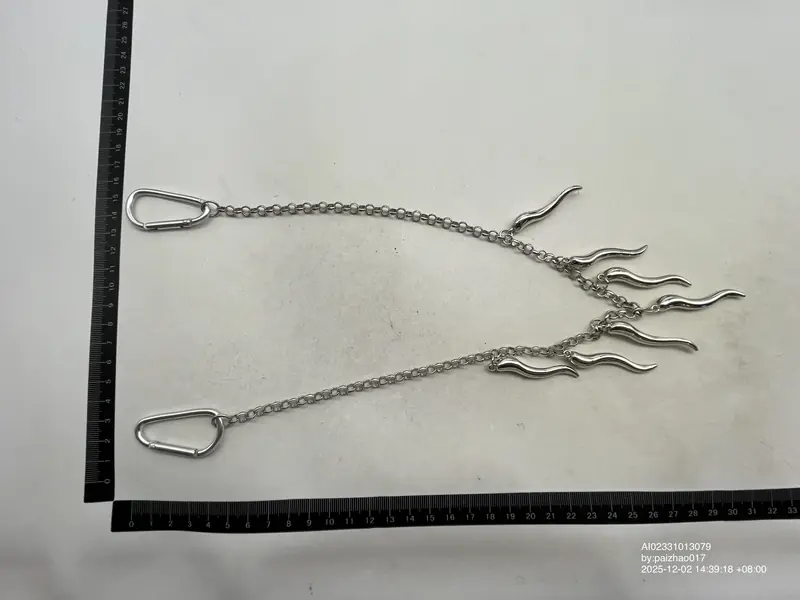 Metal Tooth Necklace QC photo 12