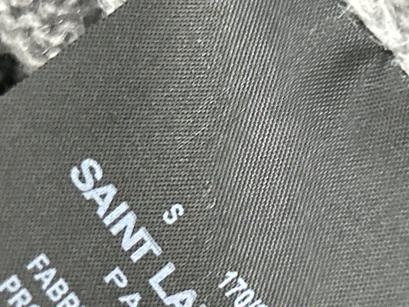 Saint Laurent Striped Mohair Knit Sweater QC photo 12