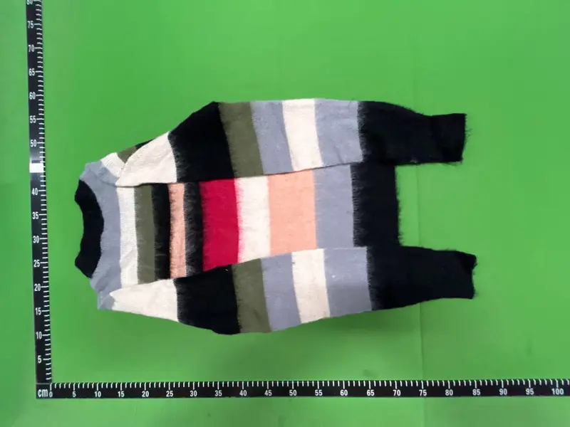 Saint Laurent Striped Mohair Knit Sweater QC photo 15