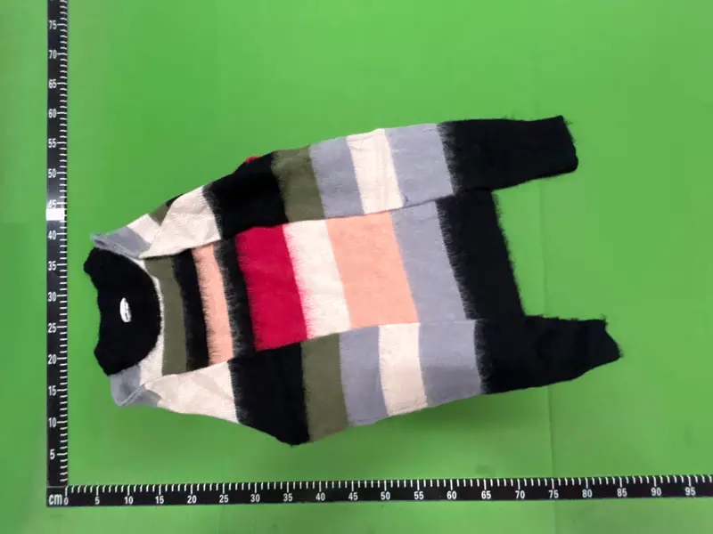 Saint Laurent Striped Mohair Knit Sweater QC photo 16