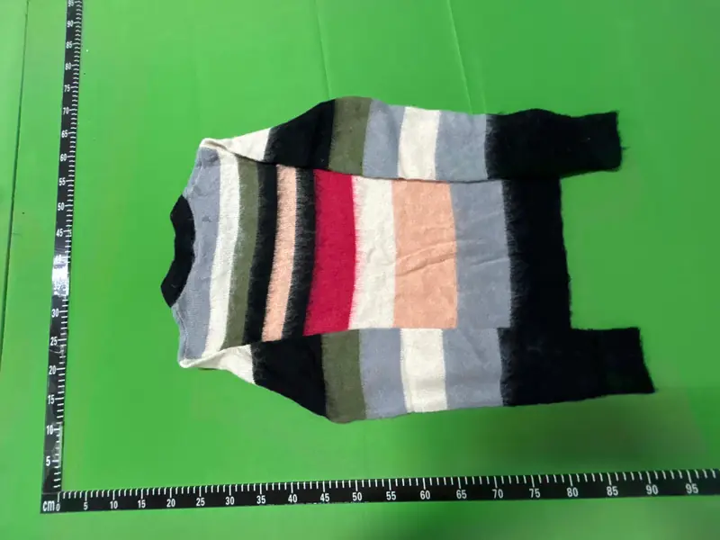 Saint Laurent Striped Mohair Knit Sweater QC photo 20