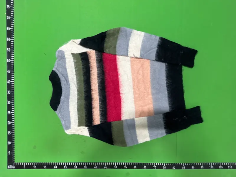 Saint Laurent Striped Mohair Knit Sweater QC photo 3