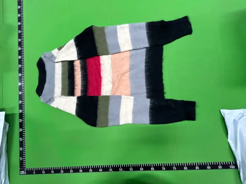 Saint Laurent Striped Mohair Knit Sweater QC photo 7